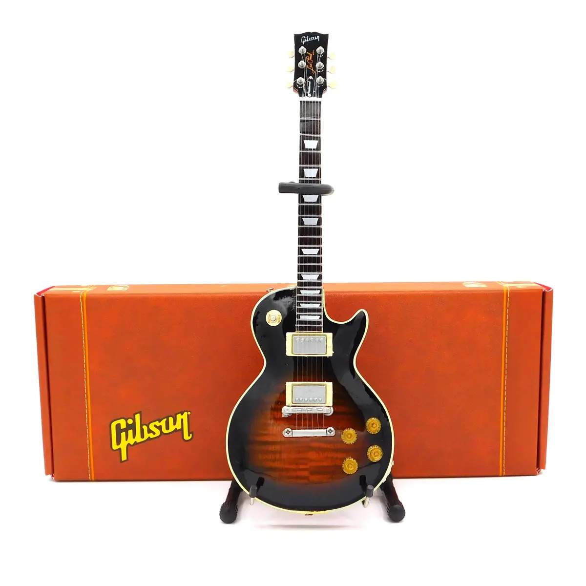 Axe Heaven Gibson Les Paul Tobacco Burst Miniature Guitar Replica 1
