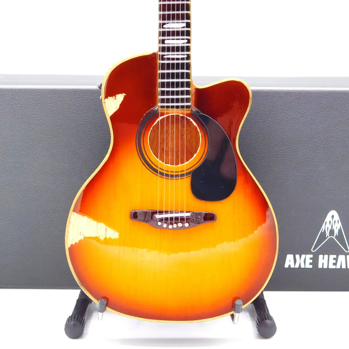 Axe Heaven Toby Keith Takamine Ef341sc Acoustic Miniature Guitar Replica 2