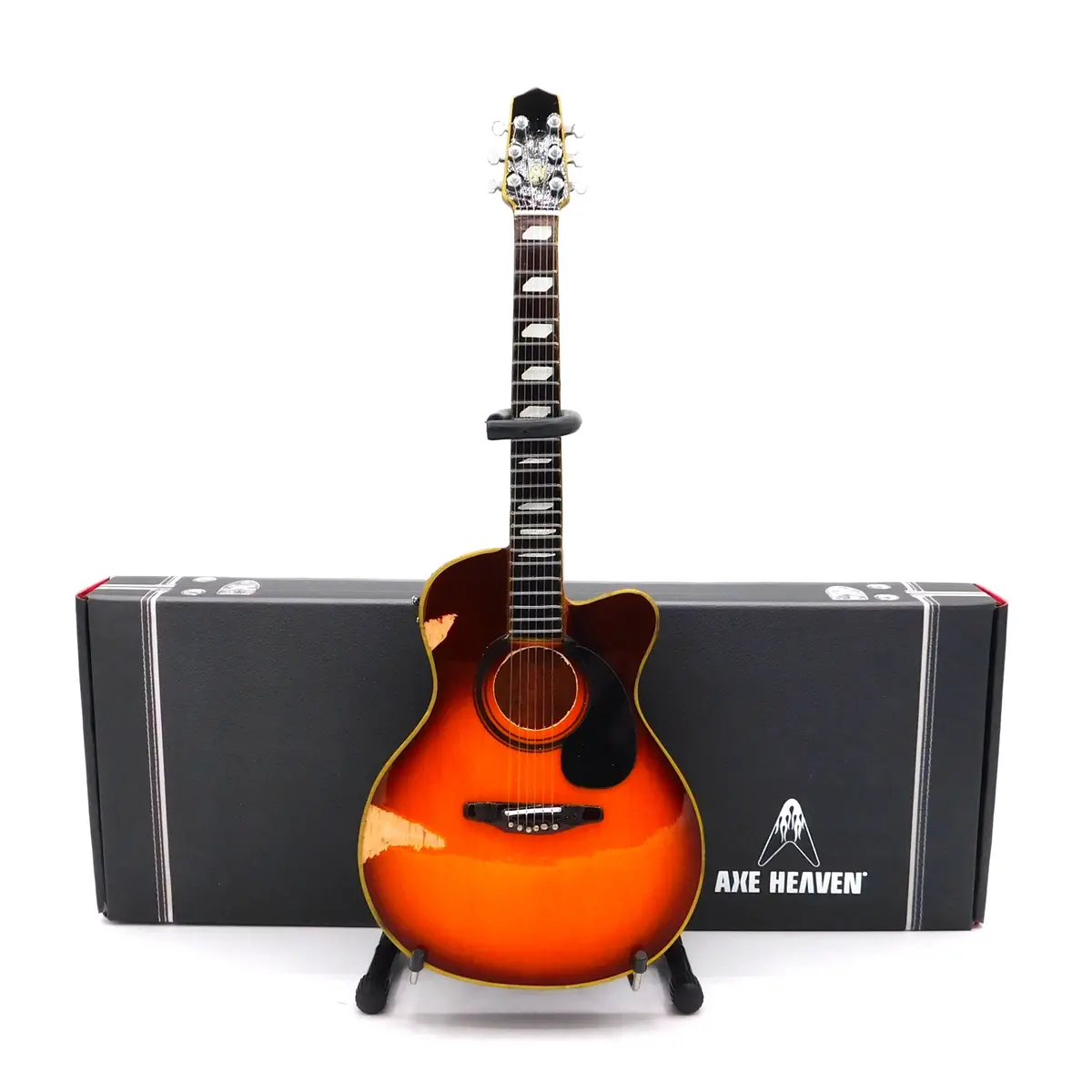Axe Heaven Toby Keith Takamine Ef341sc Acoustic Miniature Guitar Replica 1