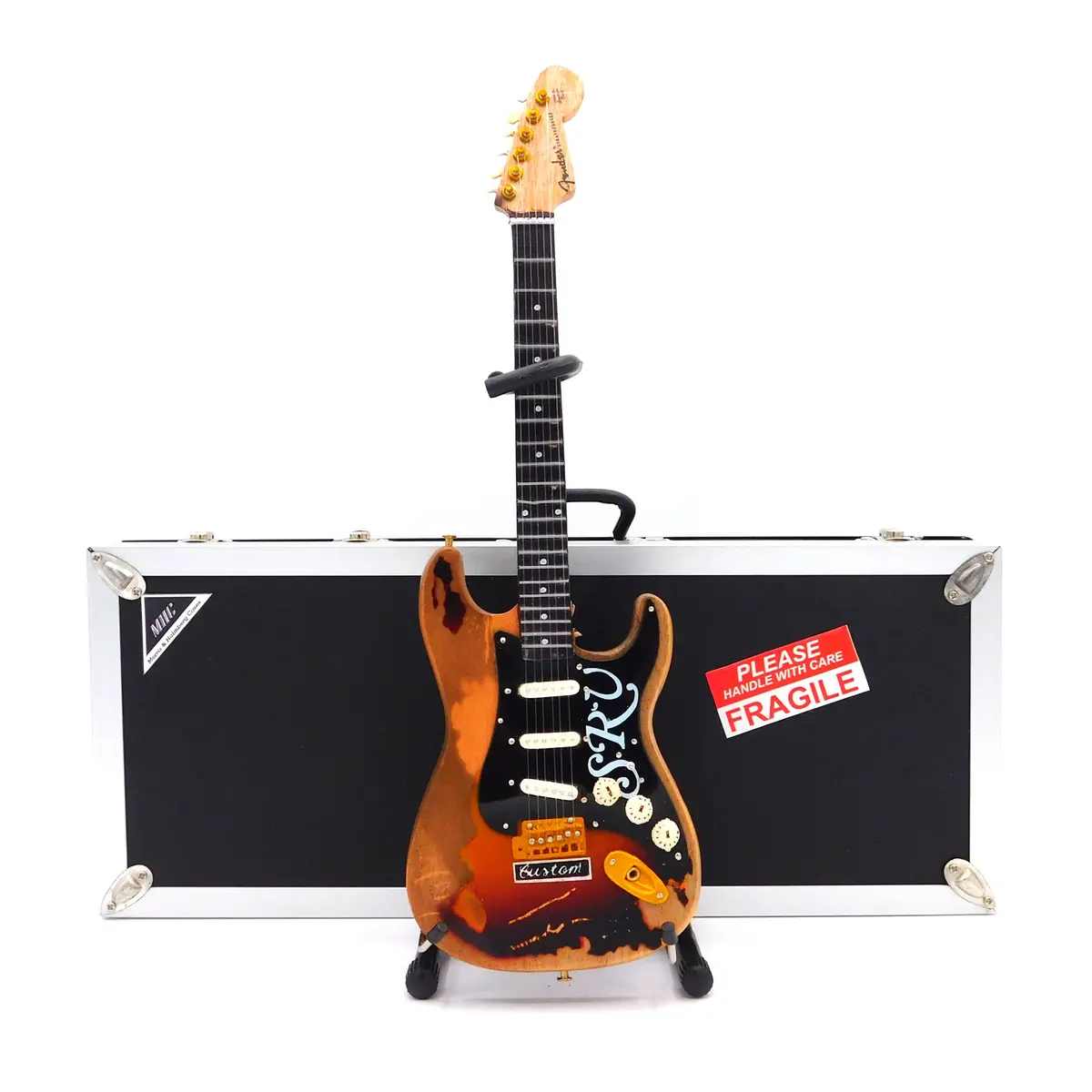 Axe Heaven Stevie Ray Vaughan Srv #1 Fender Stratocaster & Case Miniature Guitar Replica 1