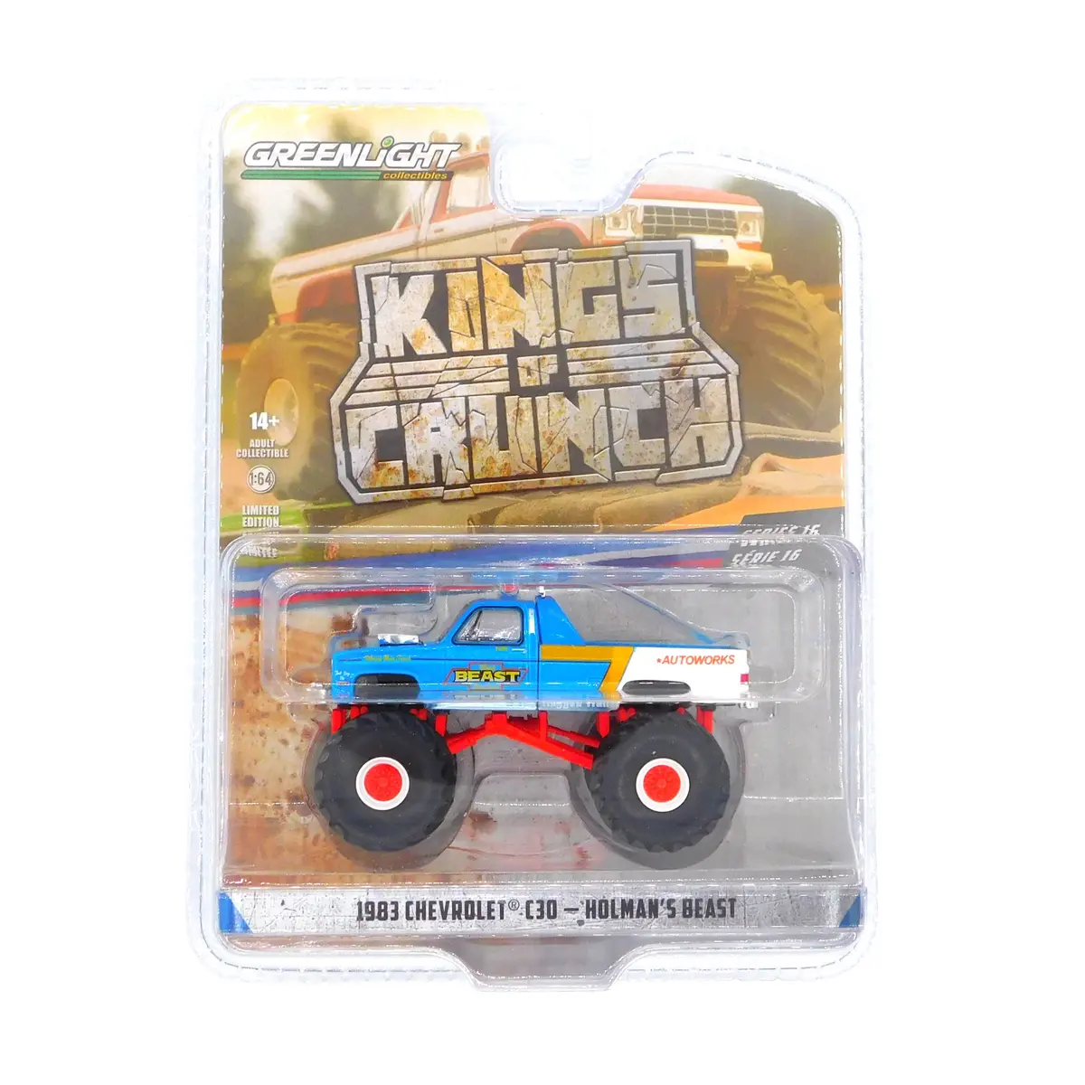 1983 Chevrolet C30 Holmans Beast 1:64 Diecast Kings Of Crunch Series 16 1