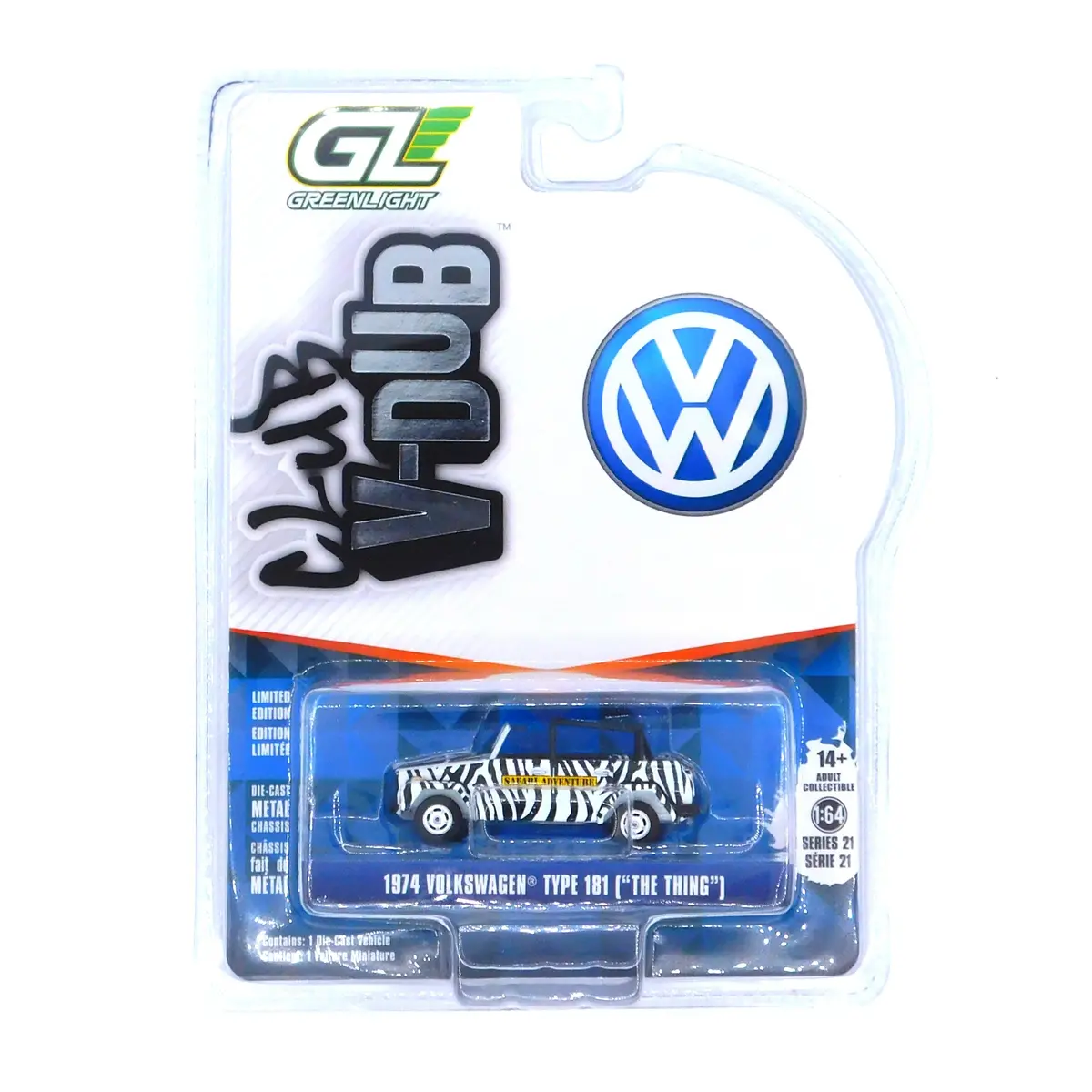 1974 Volkswagen Thing 1:64 Diecast Club Vee Dub Series 21 1
