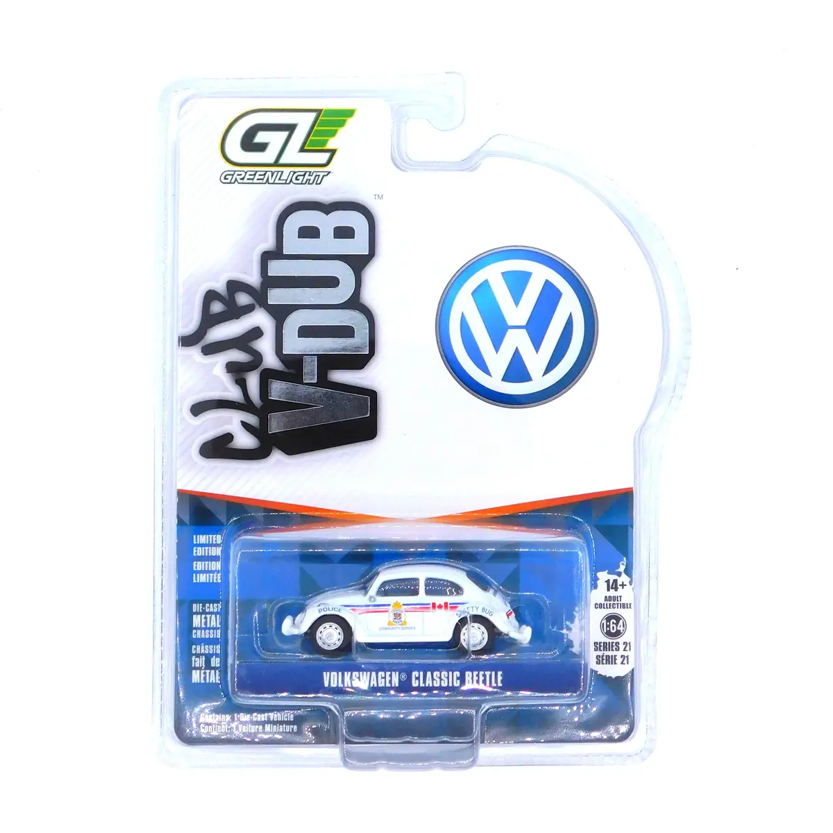 Classic Volkswagen Beetle 1:64 Diecast Club Vee Dub Series 21 1