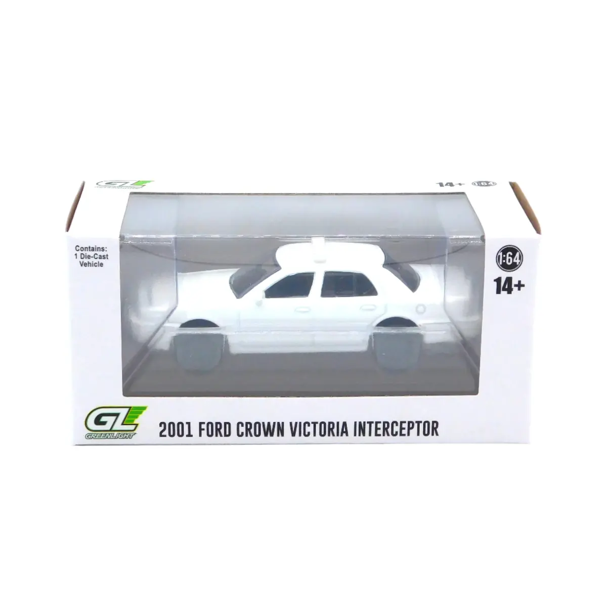 2001 Ford Crown Victoria Police Interceptor 1:64 Diecast Hobby Exclusive 1