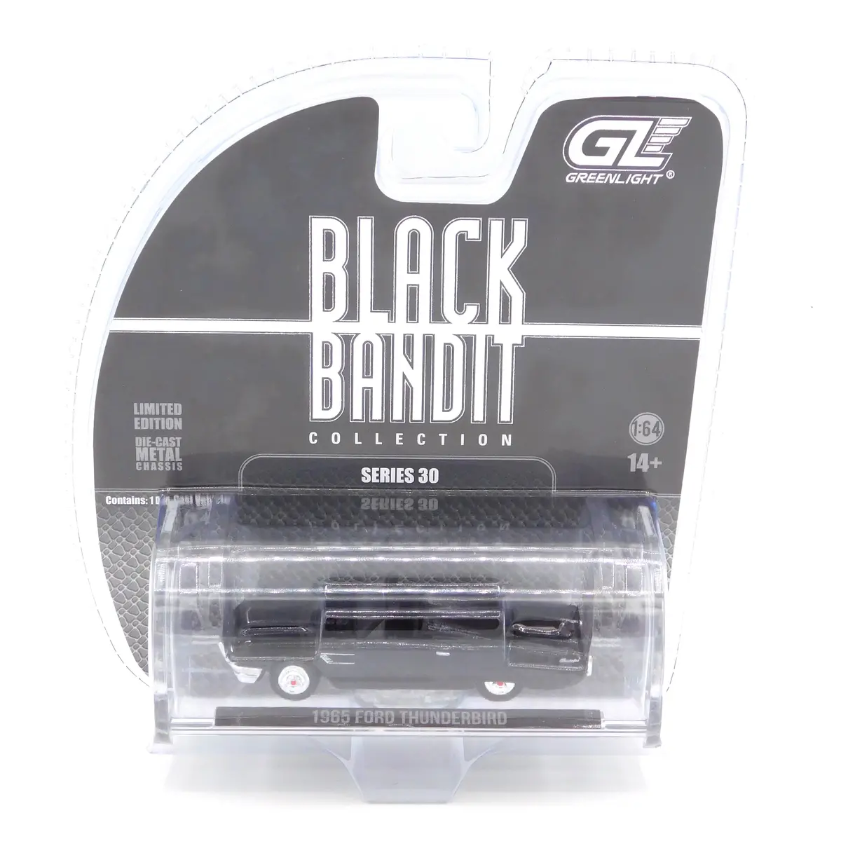 1965 Ford Thunderbird  1:64 Diecast Black Bandit Series 30 1