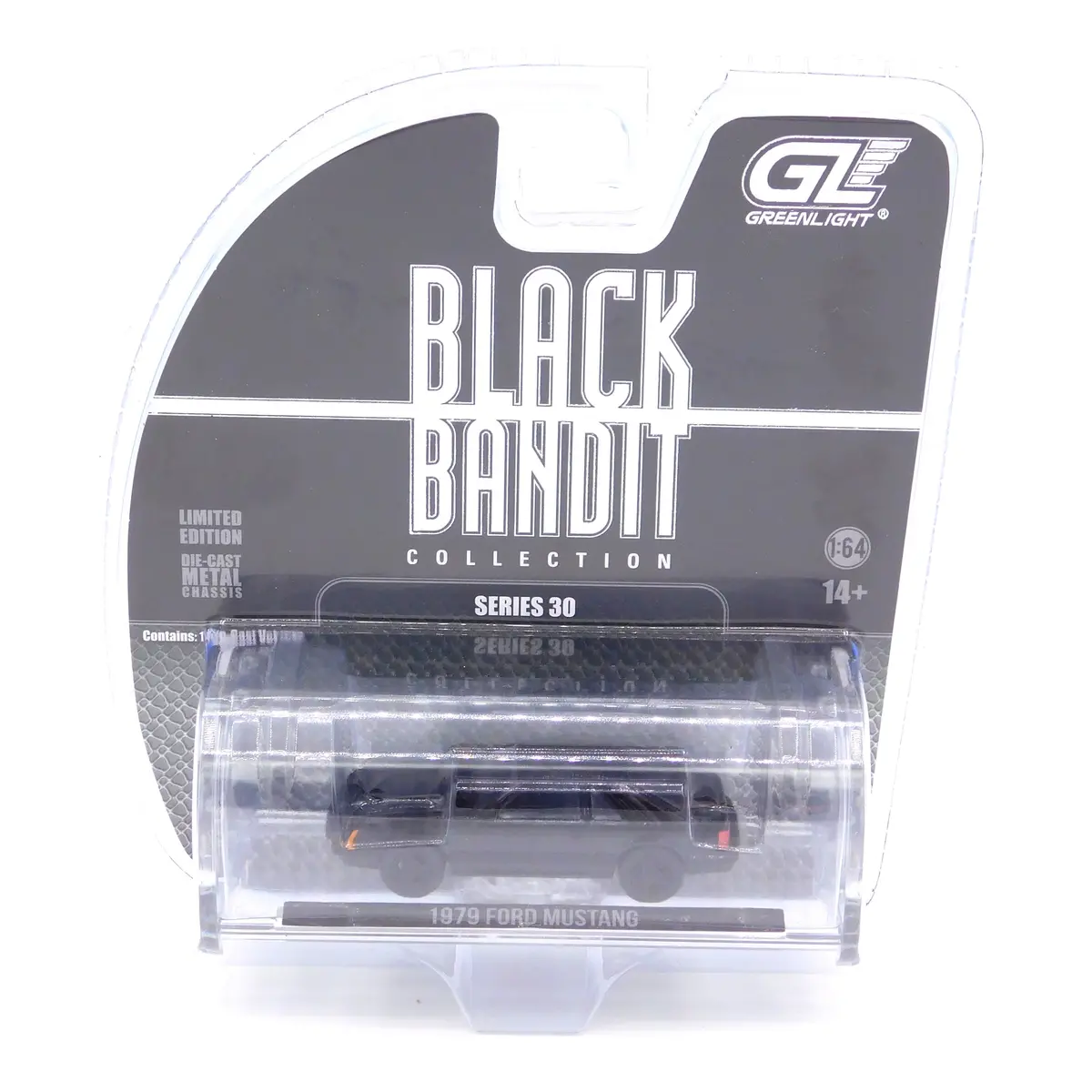 1979 Ford Mustang Fastback 1:64 Diecast Black Bandit Series 30 1