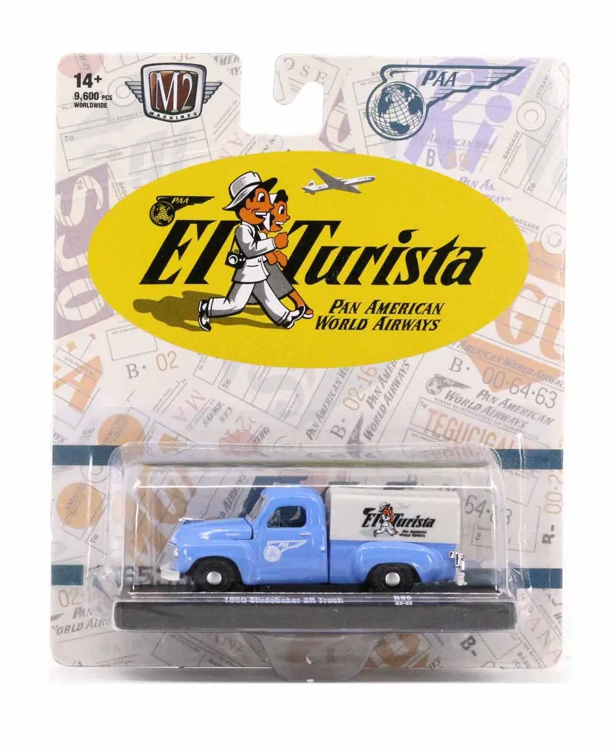 1950 Studebaker 2R Truck M2 Machines 1:64 Scale Auto Drivers Release 99 1