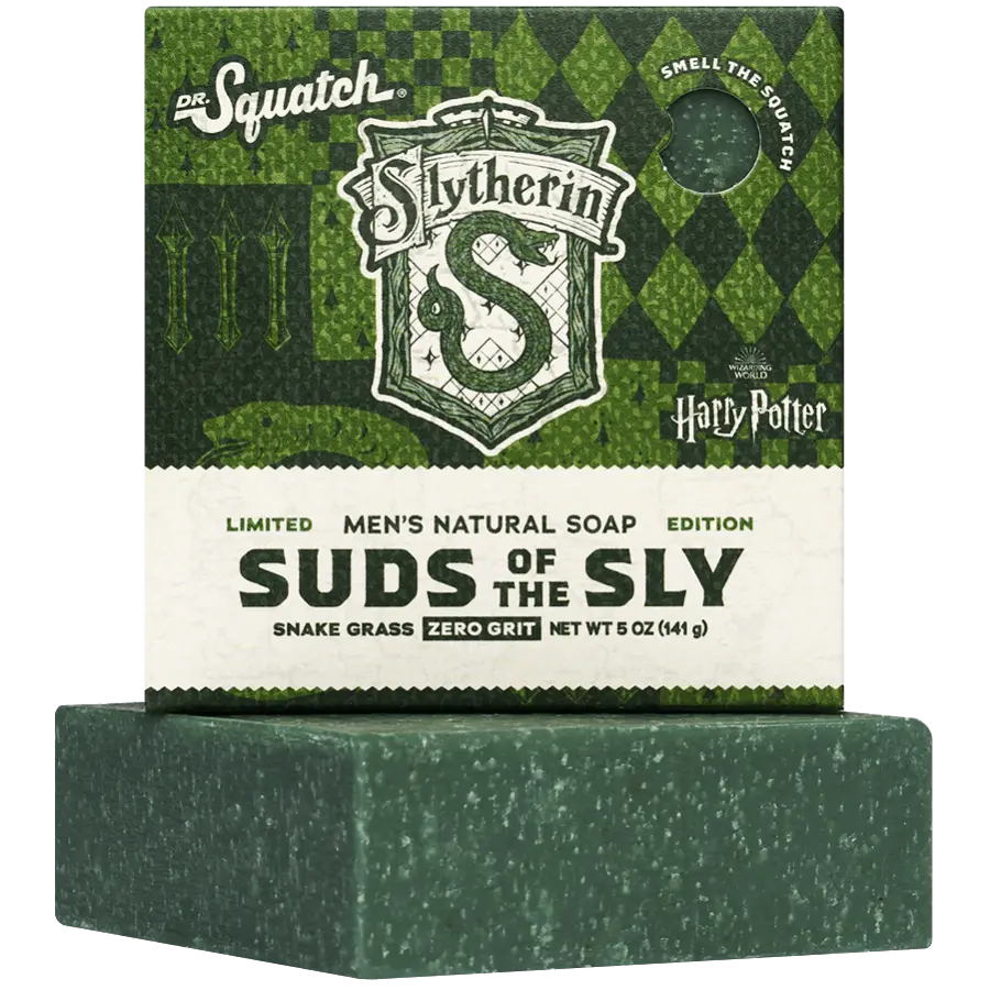 Dr Squatch Soap - Hogwarts House: Slytherin 1