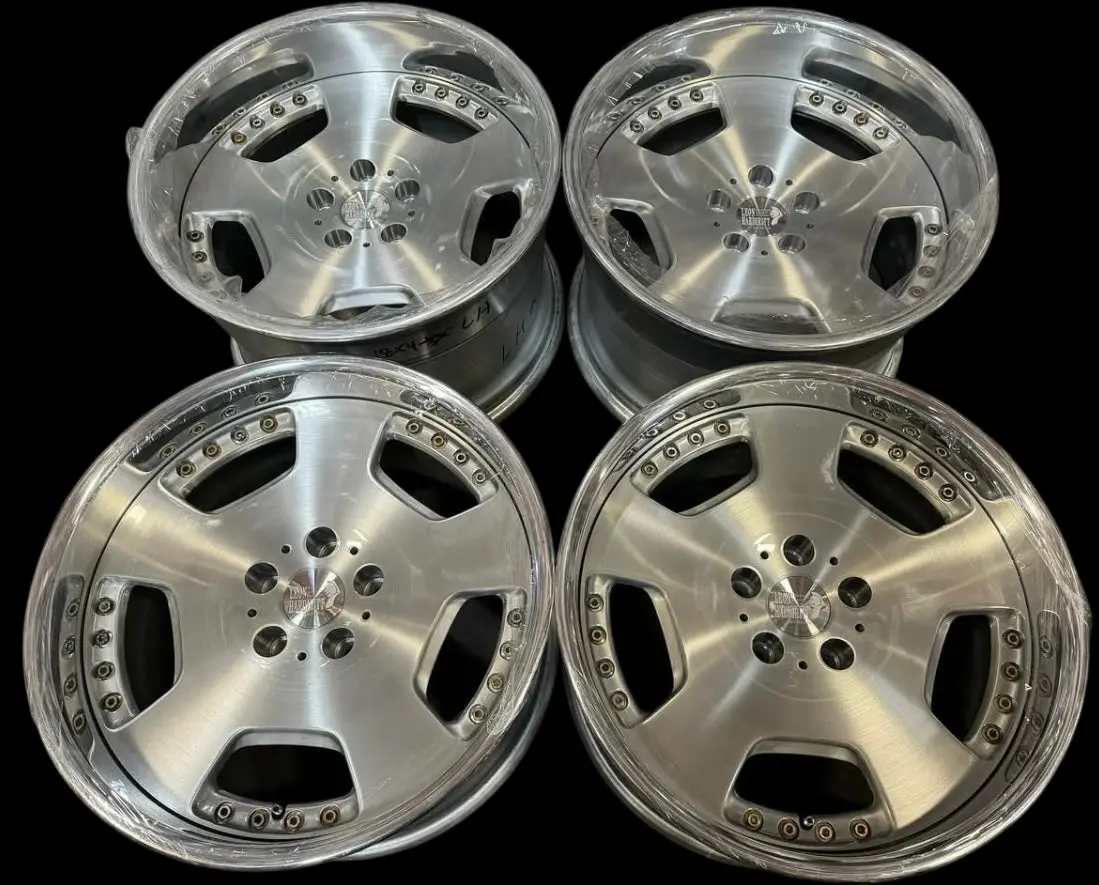 18" Leon Hardiritt Ritter Forged Alloy Wheels – 5x114.3 PCD, Holiday Edition Design