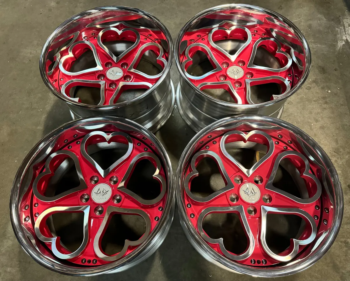 18" GMR Amour Forged Alloy Wheel – 5x114.3 Bolt Pattern – Complete Set in Stock