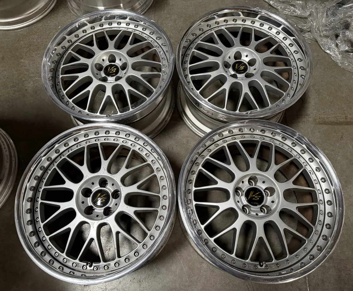 18-Inch Work VS-XX Silver Forged Alloy Wheel – 5x100 Bolt Pattern