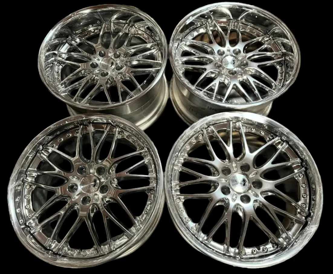 19" Leon Hardiritt Bugel Alloy Wheel – 5x114.3 Bolt Pattern with Ceramic Polish Finish
