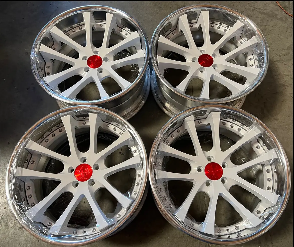 18-inch GMR Paladin alloy wheel with 5x114.3 bolt pattern, featuring a sleek matte white finish and custom offset specifications