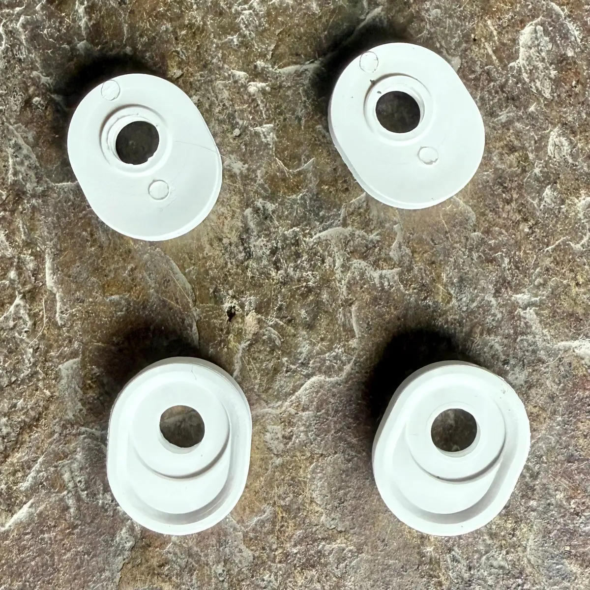 Powerslide Usd Aeon Replacement Cuff Spacers - White (4Pk) 1