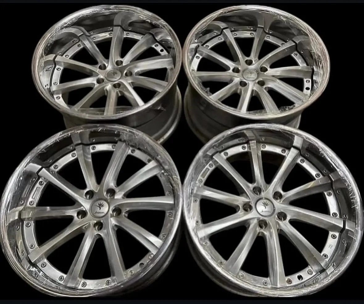 19-inch Weds Vishnu Alloy Wheels 5x114.3 with Brushed Finish