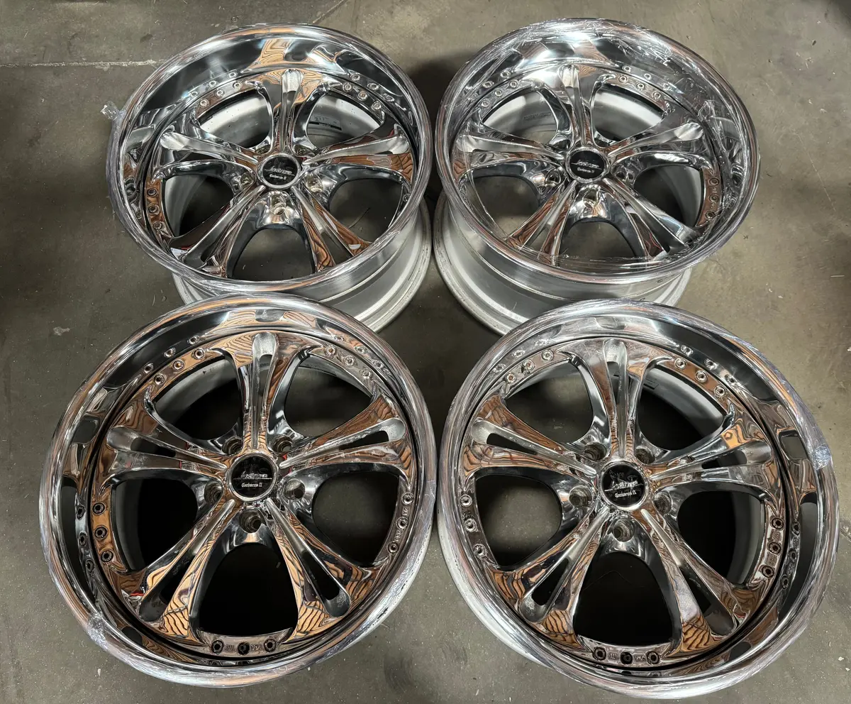 18-inch Weds Cerberus II Alloy Wheels – 5x114.3 Bolt Pattern