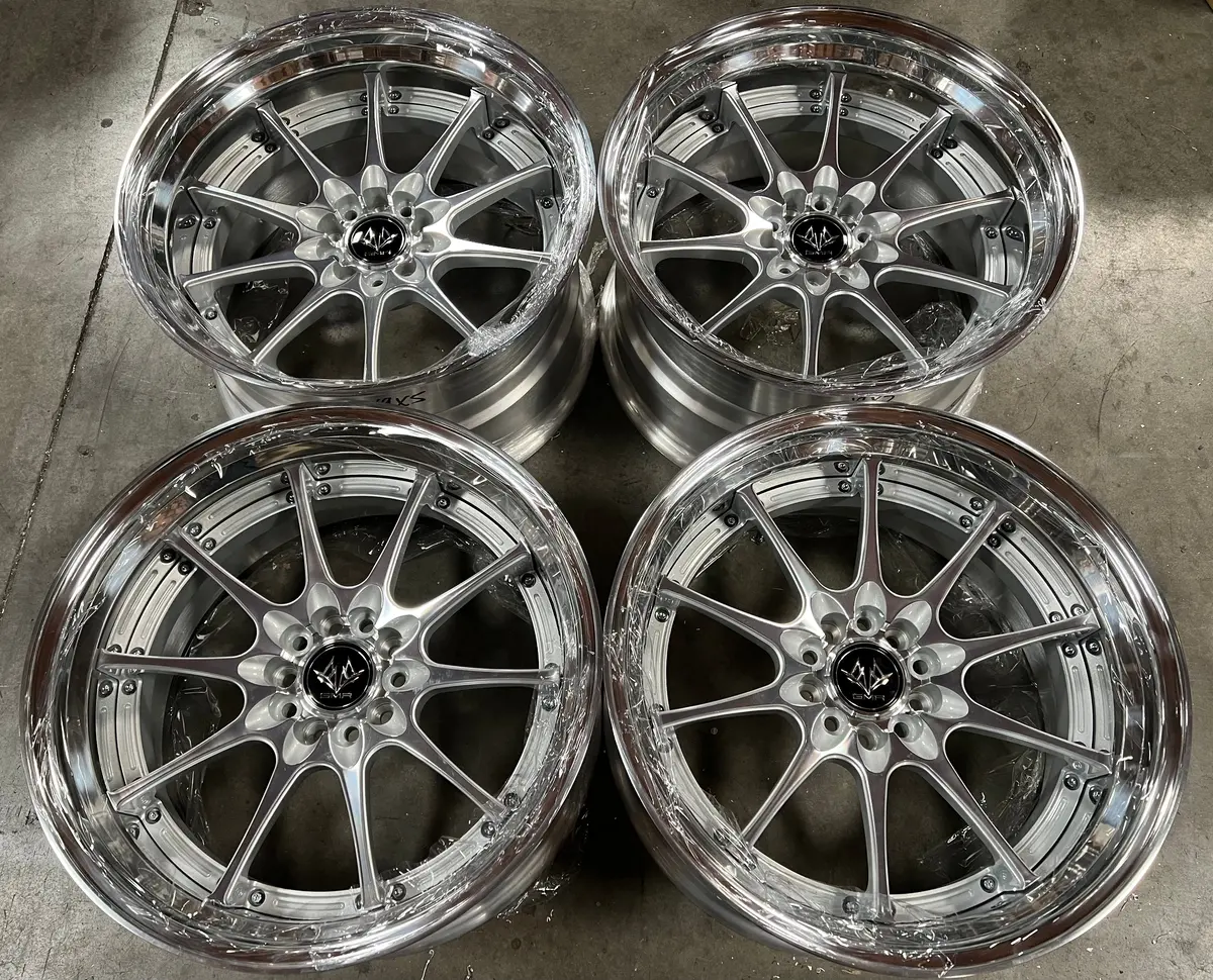 19-Inch GMR GT-6 Forged Alloy Wheels – 5x114.3 Bolt Pattern (In-Stock Set)