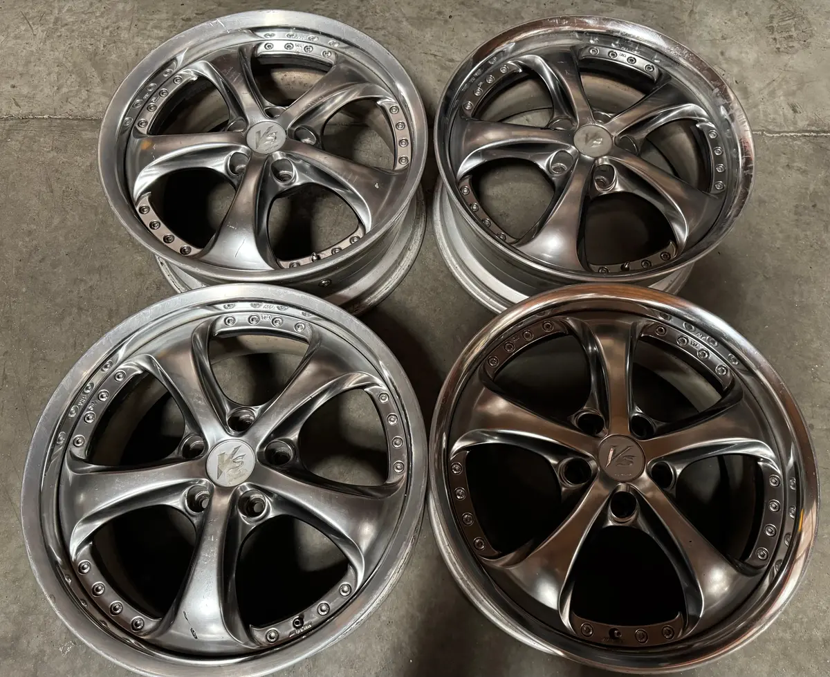 18-Inch Work VS-KF Forged Alloy Wheels – 5×114.3mm Bolt Pattern
