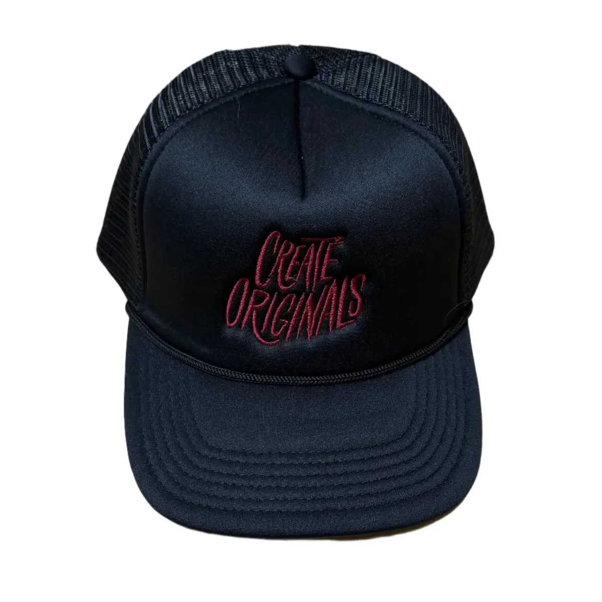 Create Originals - Trucker Hat Black 1