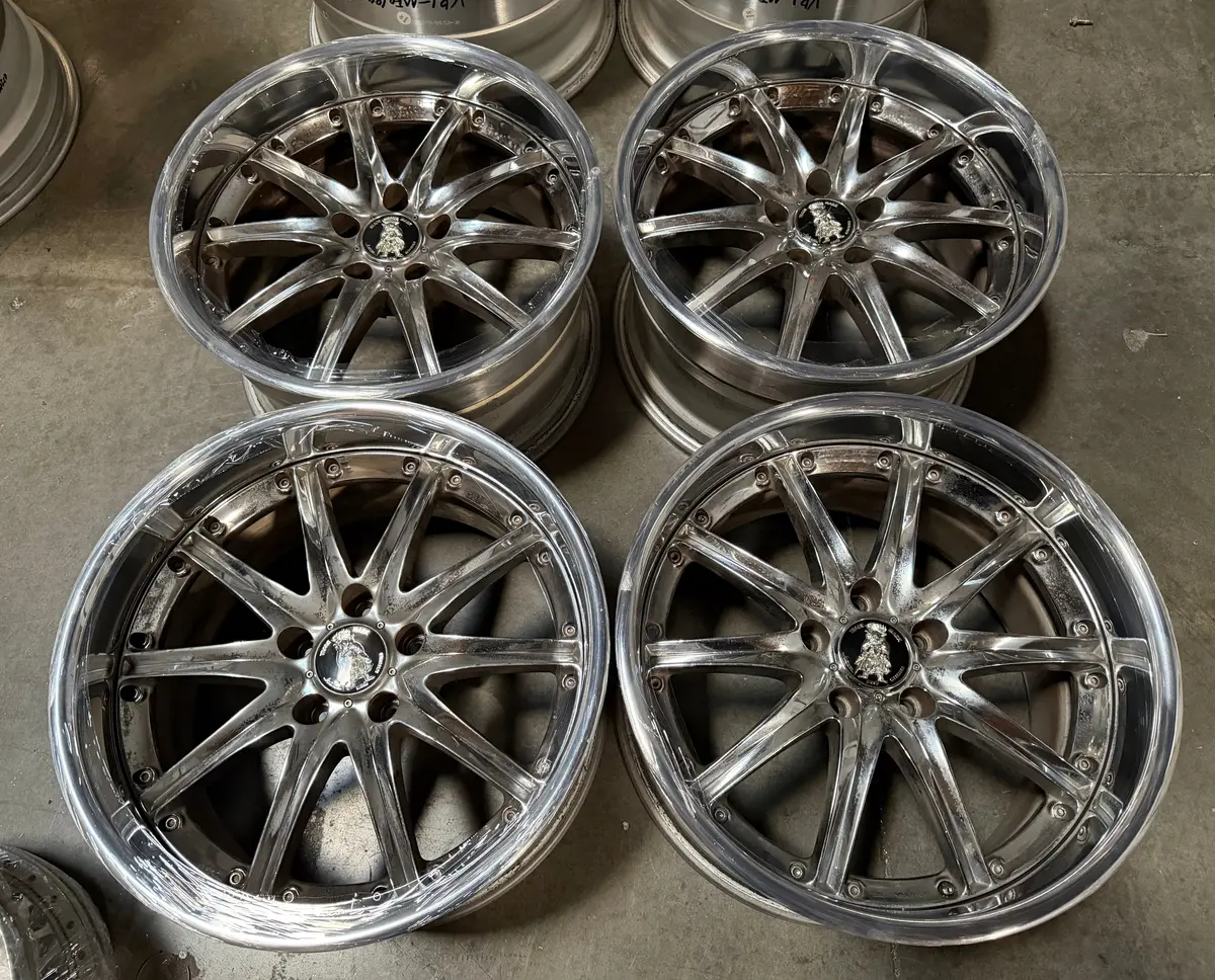 18" Weds Shoki Forged Alloy Wheels — 5x114.3mm PCD