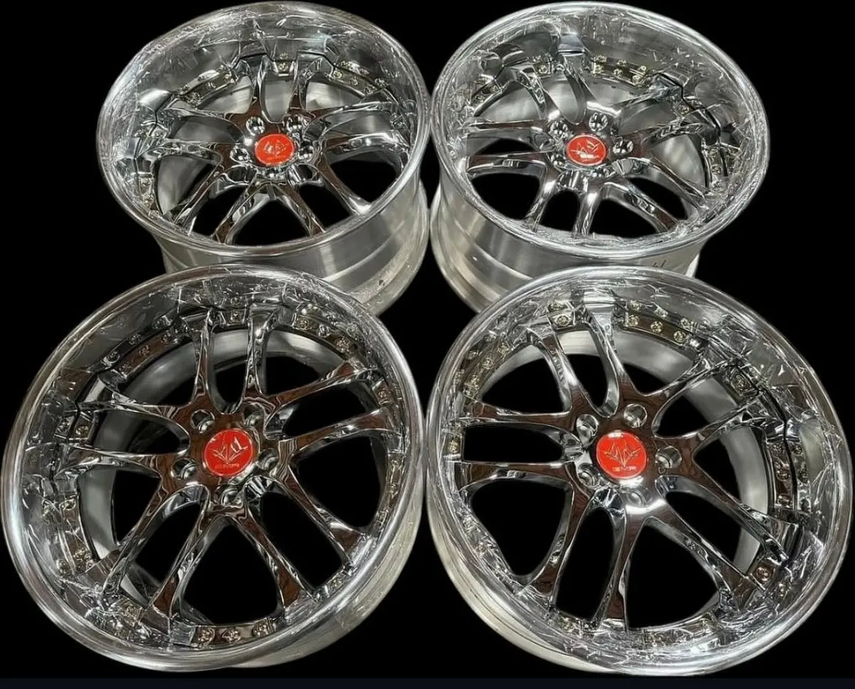 19-Inch GMR Caesar Reverse Chrome Alloy Wheel – 5x114.3 Bolt Pattern