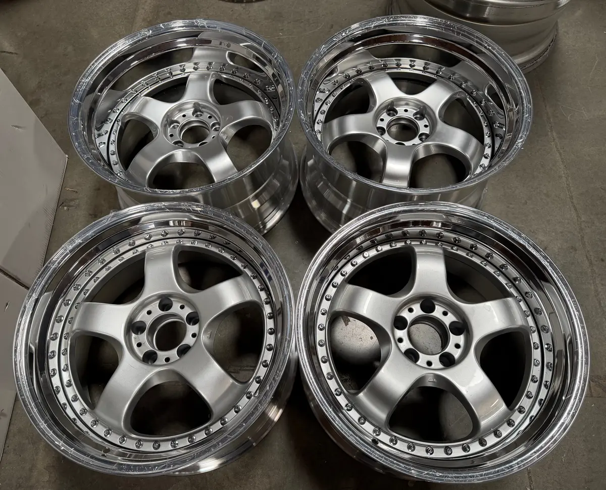 19-inch GMR Bishop Silver Alloy Wheels with 5x114.3mm Bolt Pattern