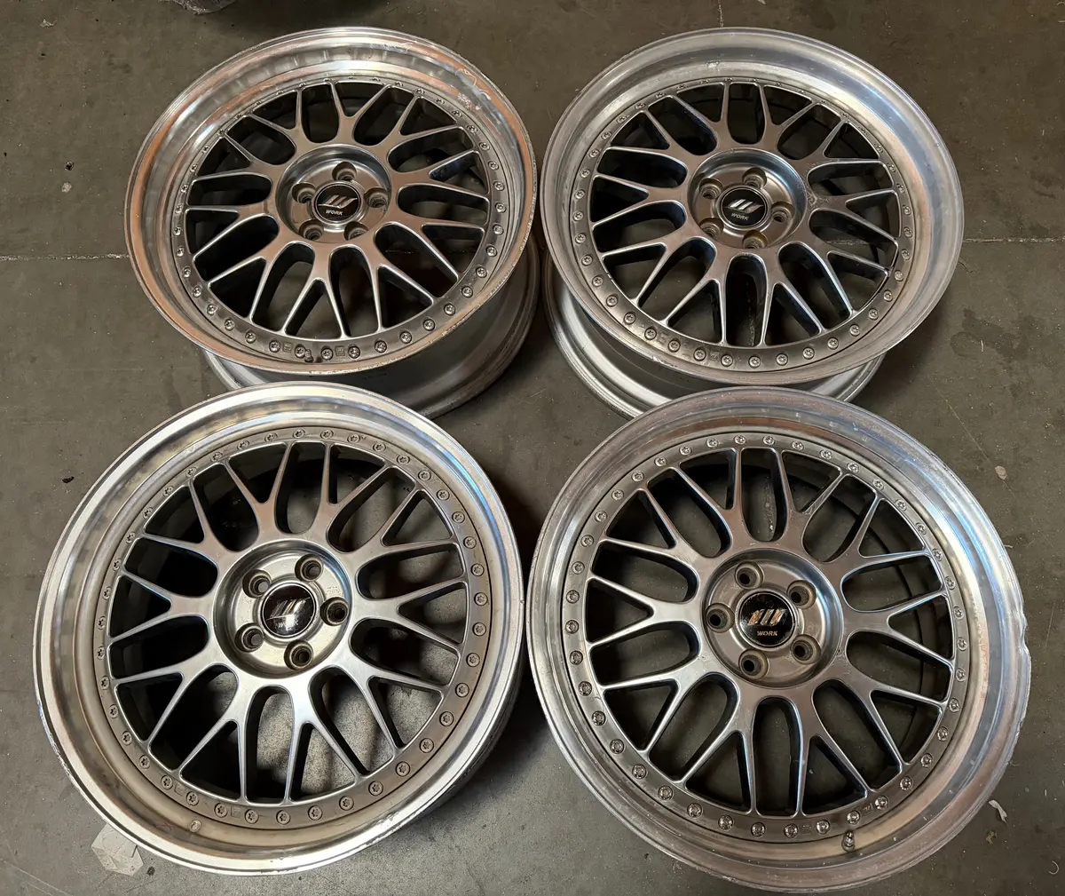 19-Inch W10M Work Alloy Wheel with 5x100 Bolt Pattern