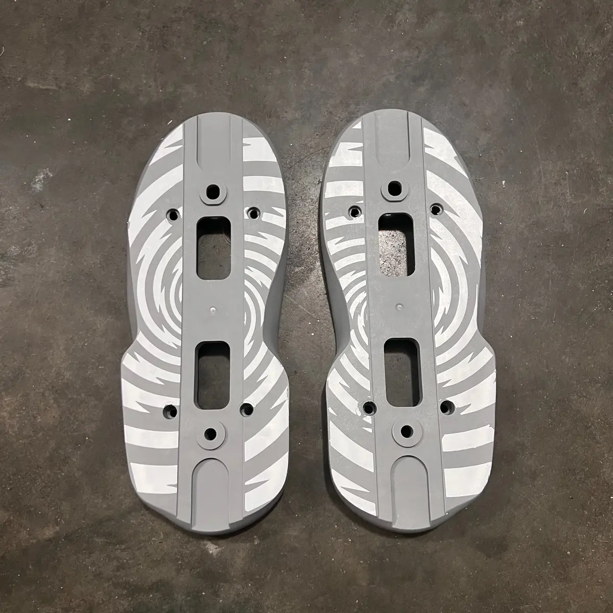 Mesmer Team Skate Stock Grey Soul Plate - No Hardware 1