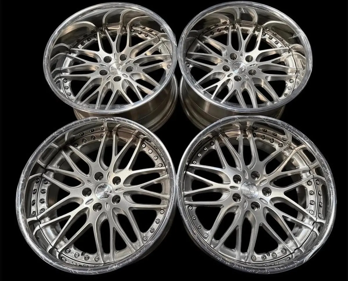 19" Leon Hardiritt Bugel Alloy Wheels – 5x114.3 PCD, Brushed Surface Finish