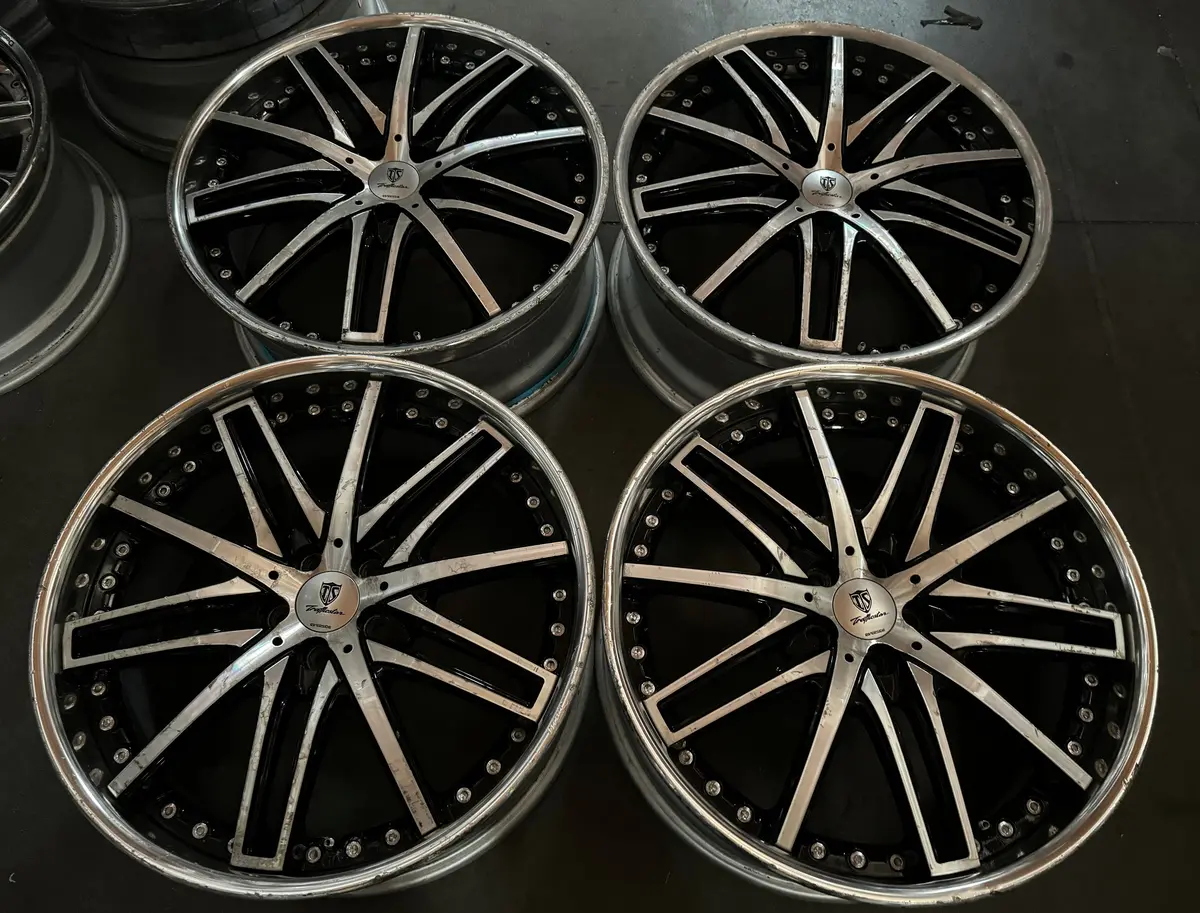 Trafficstar VZ 19-Inch Forged Alloy Wheels with 5x100 Bolt Pattern