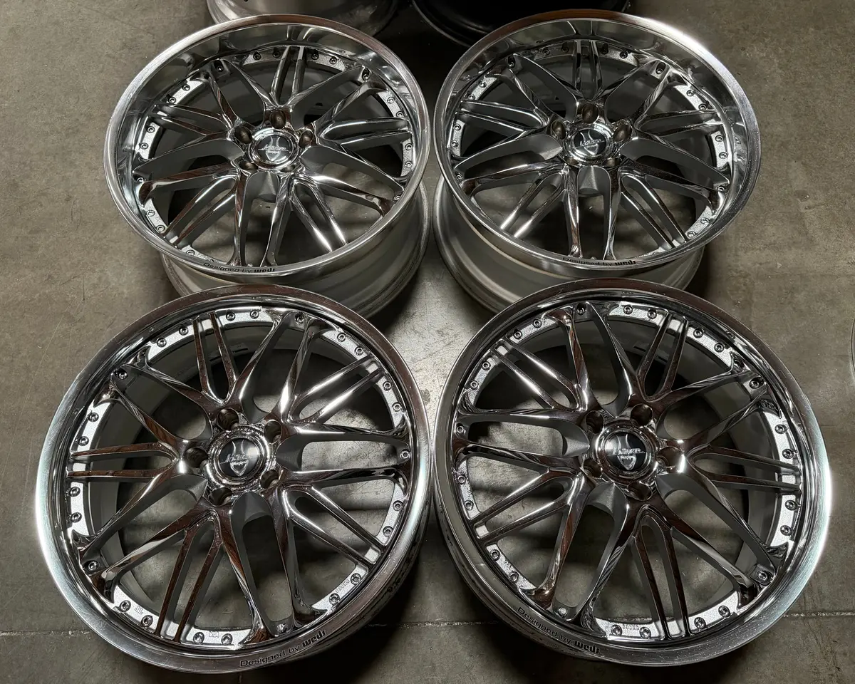 20" Weds Borphe Forged Alloy Wheels – 5x114.3 Lug Pattern