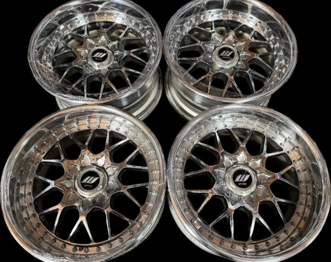 17-inch Work Vs-X9 Alloy Wheel - 5x114.3 Bolt Pattern, Chrome Finish