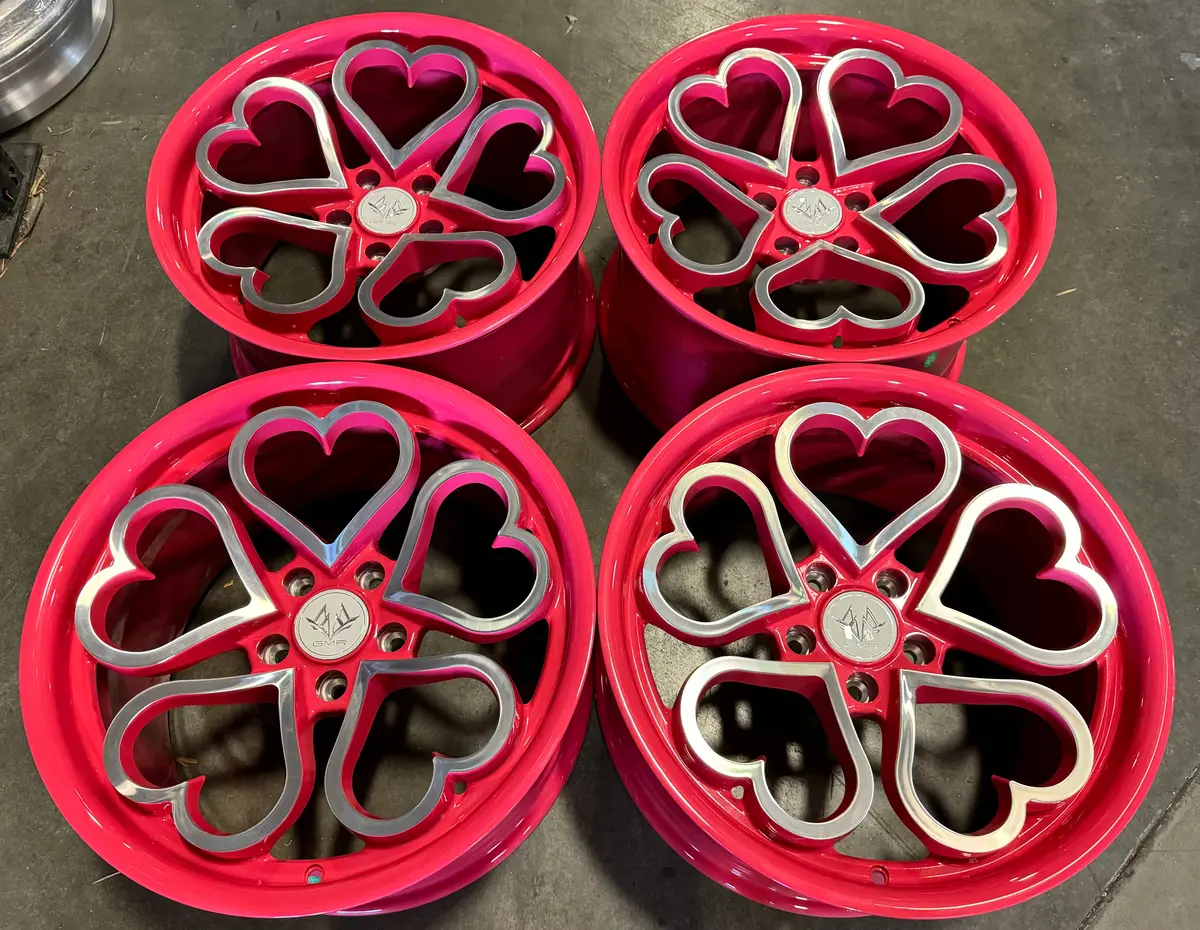 Premium 18" GMR Amour Forged Monoblock Wheels – Vibrant Pink Finish, 5x114.3 Fitment, Exclusive Savings