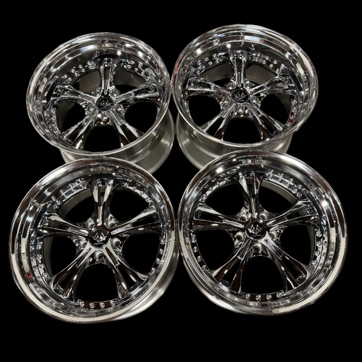 New 2025 GMR Fleur 19" Chrome Wheels – 5x114.3 Fitment