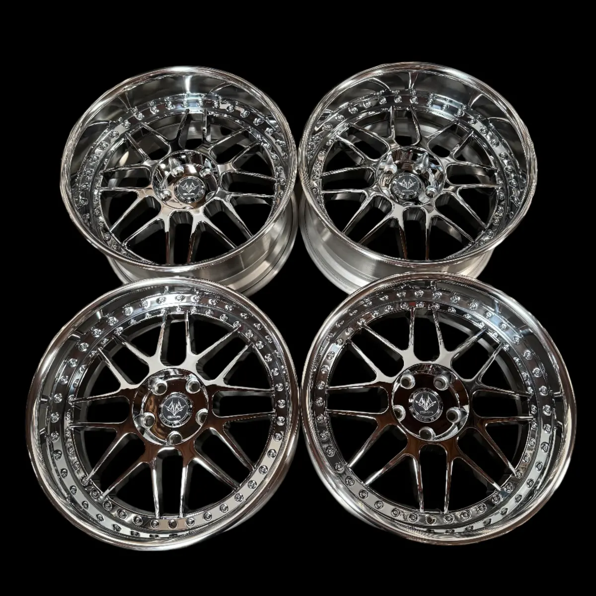 GMR Rennen 18-Inch Chrome Alloy Wheel – 5x114.3 Bolt Pattern