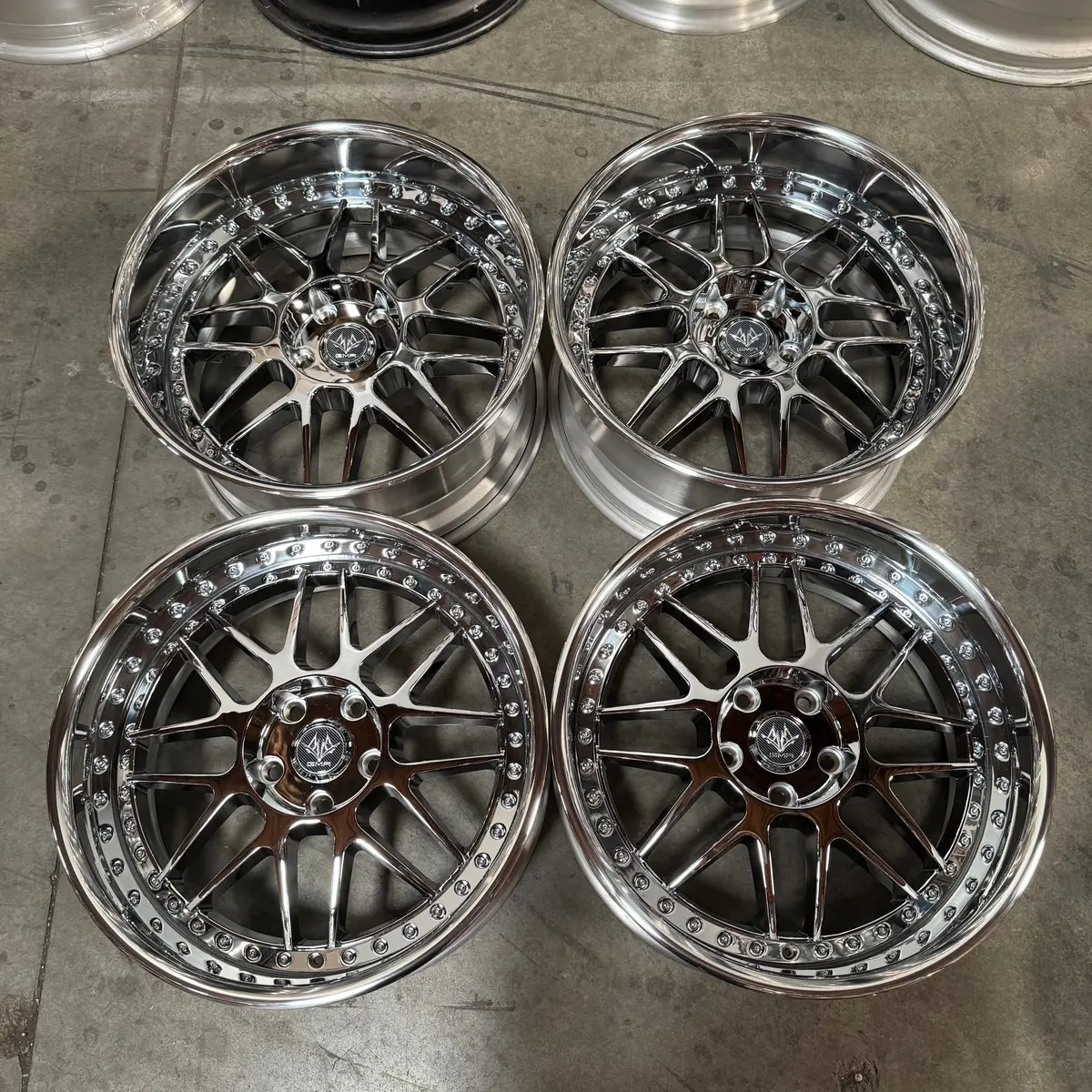 18" Gmr Rennen - Chrome 5X114.3 *New 2025* 2
