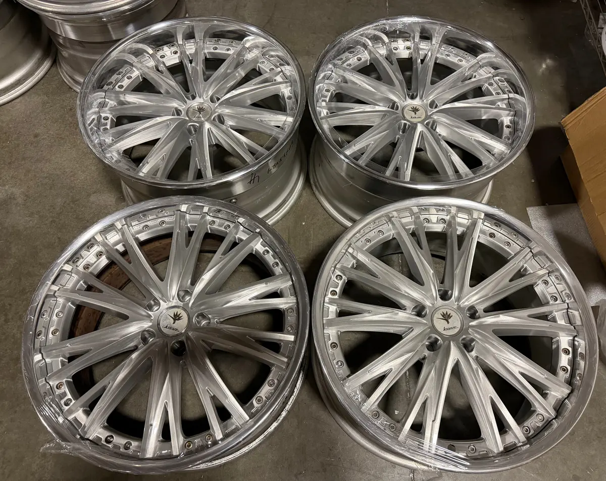 20-Inch Weds Elaborar Alloy Wheel – 5x114.3 Bolt Pattern, Brushed Finish