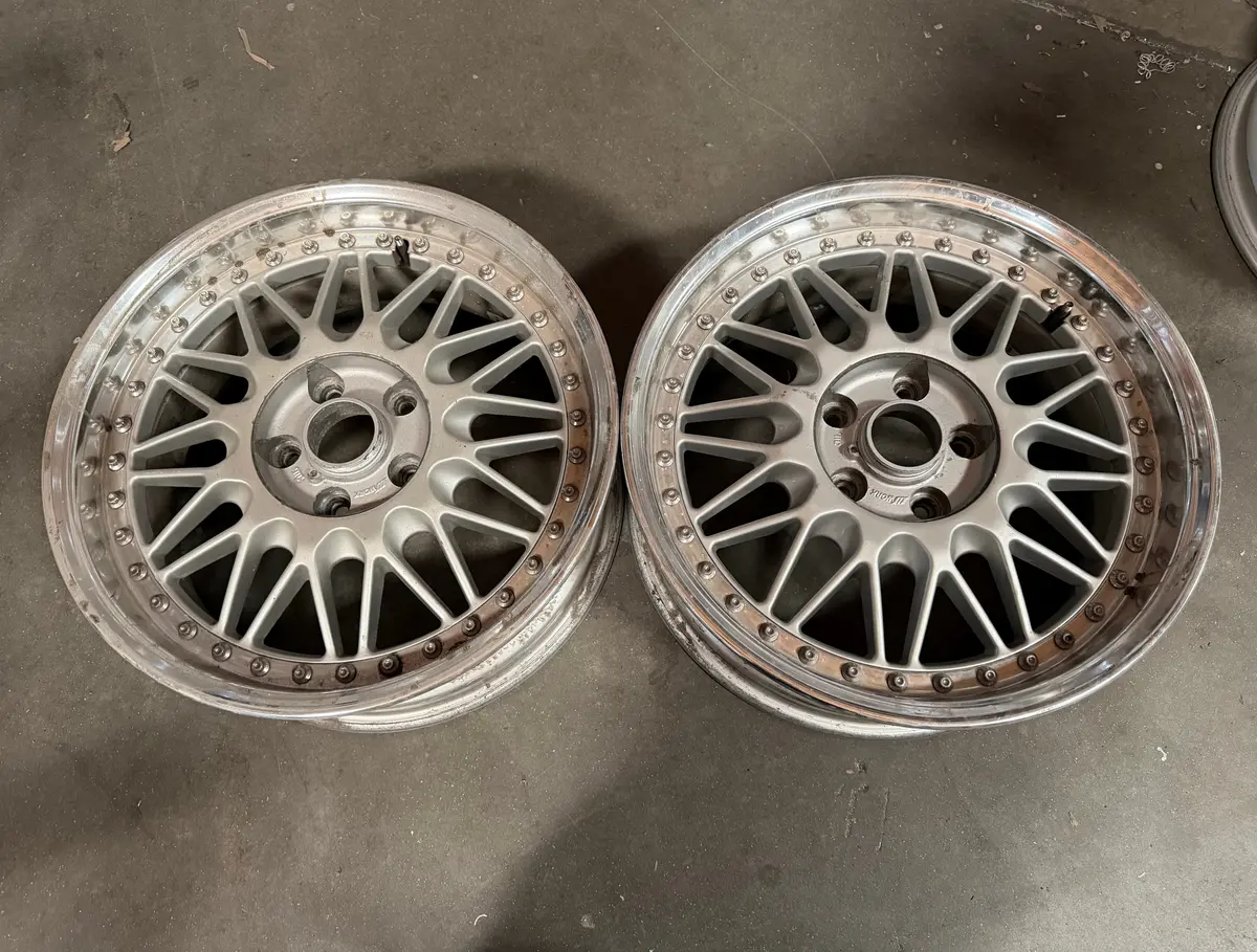 17" Work Ewing Alloy Wheels – 5x114.3 Bolt Pattern, Sold as a Pair