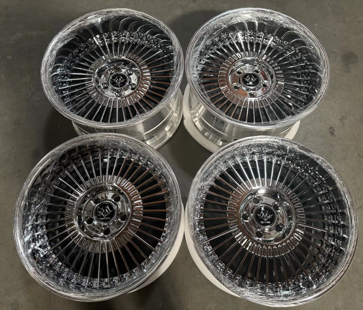 18" GMR Dynasty II Alloy Wheels – 5x114.3mm Bolt Pattern with Custom Offset