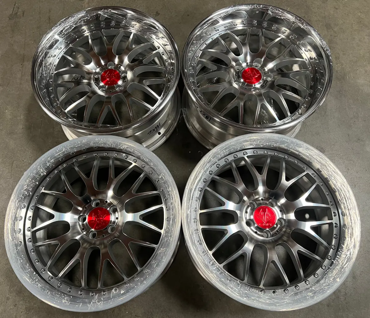 18-Inch GMR Grail Alloy Wheel – 5x100 PCD, Diamond-Cut Finish