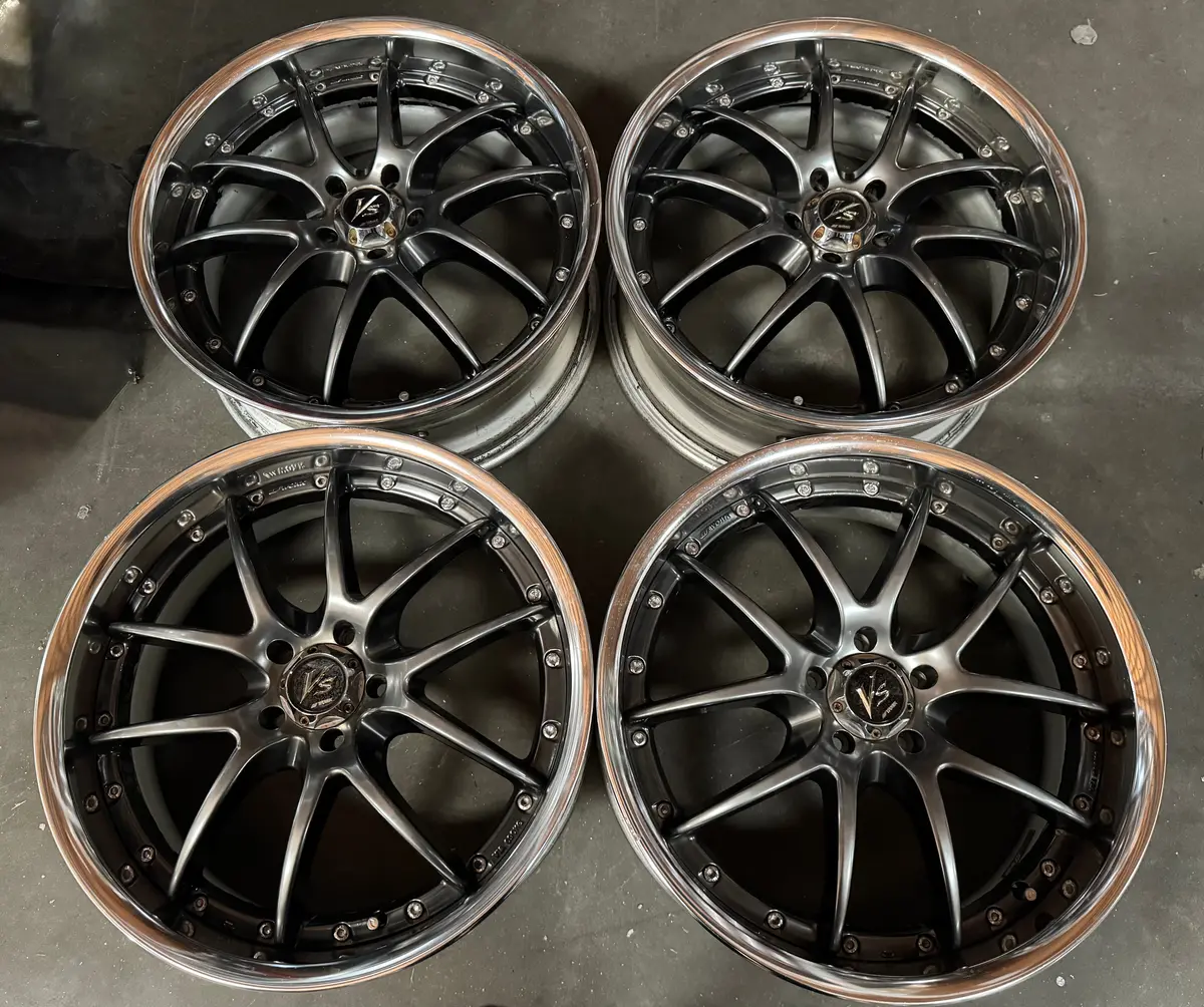 18-Inch Work VS-SS Forged Alloy Wheels with 5x114.4 Bolt Pattern