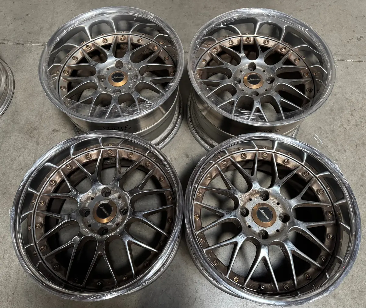 17" Weds ERM Forged Alloy Wheels – 4x114.3 PCD