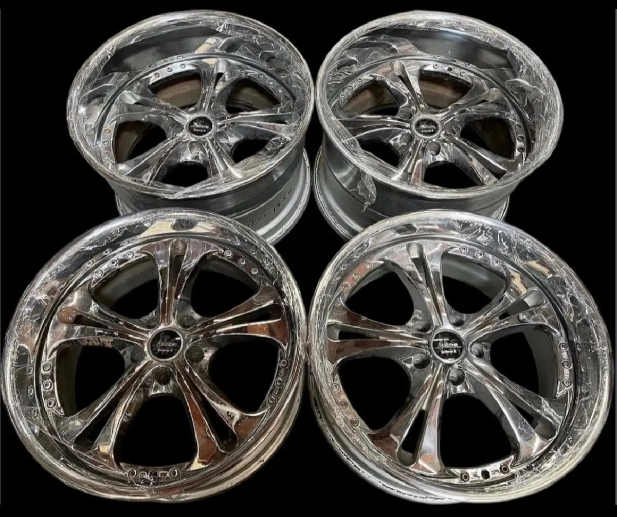 19-Inch Weds Cerberus II Raw Polish Alloy Wheel – 5x114.3 Bolt Pattern