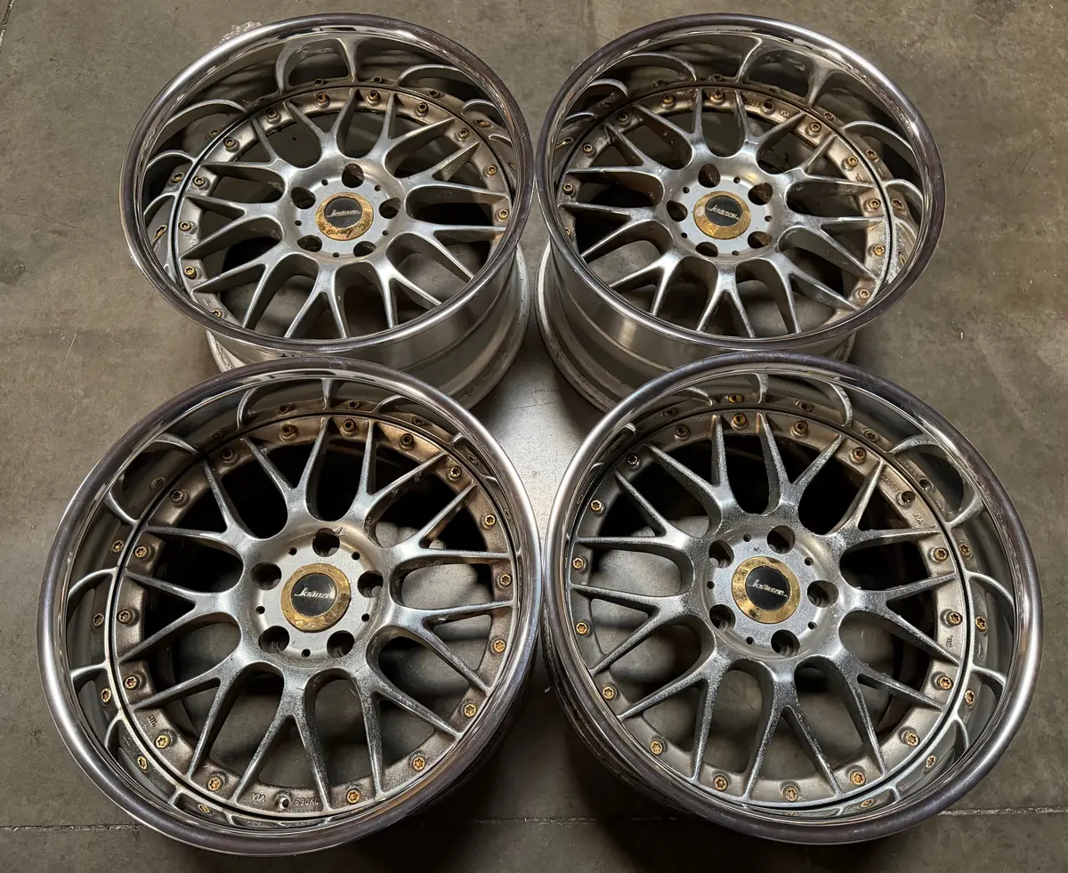 17-Inch Weds ERM Alloy Wheels — 5x114.3mm Bolt Pattern