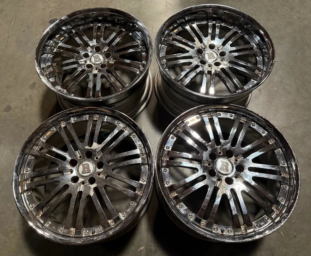 20-Inch Work Rezax III Forged Alloy Wheel – 5x114.3 Bolt Pattern