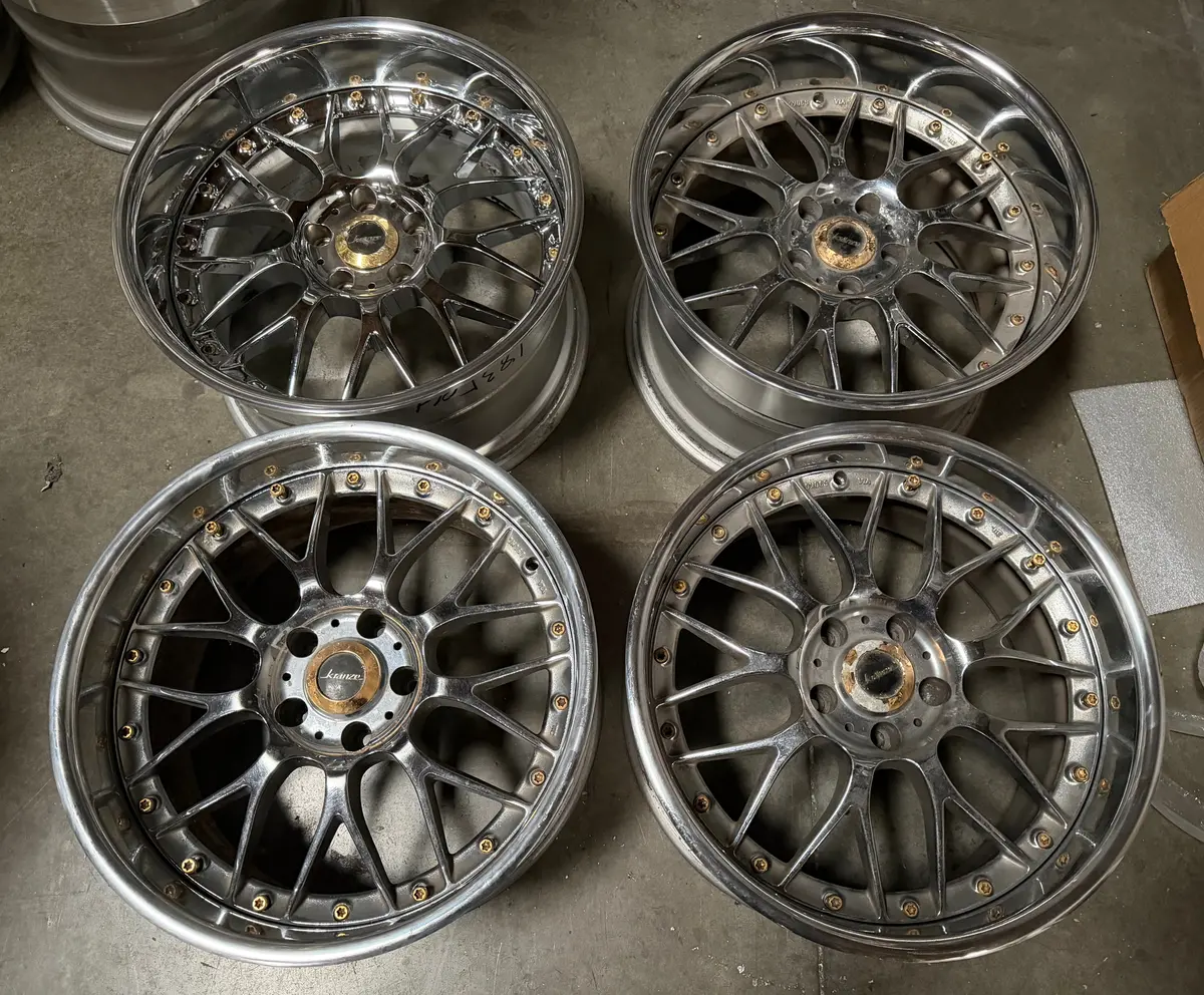 18" Weds ERM Forged Alloy Wheels – 5x114.3mm PCD