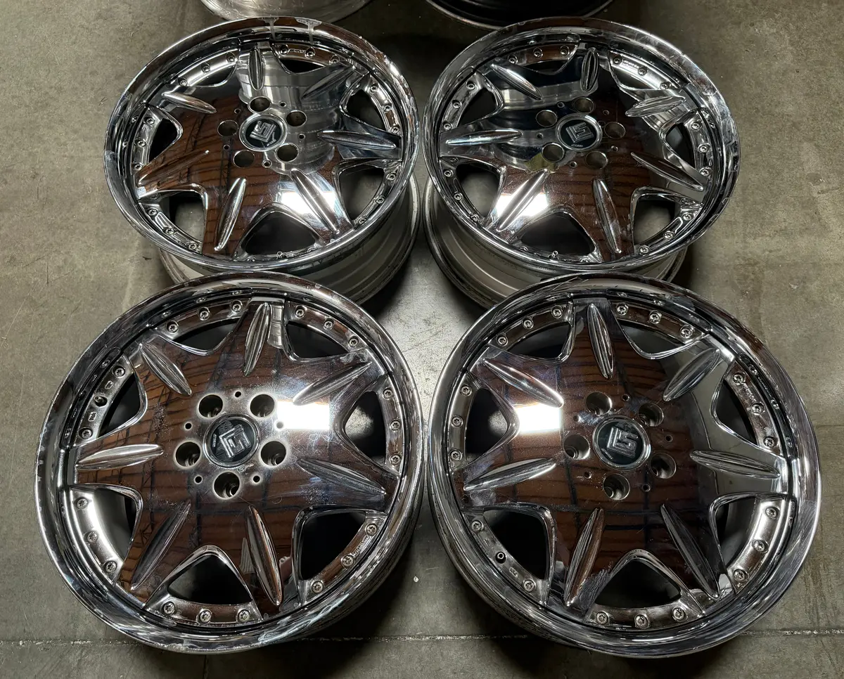 18-Inch LS207 Forged Alloy Wheels with 5x114.3mm Bolt Circle