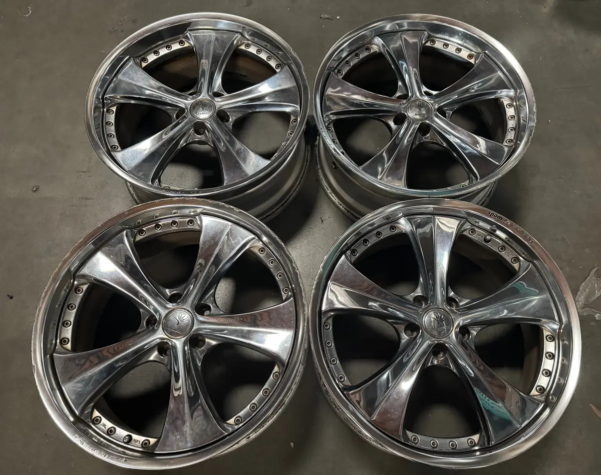 20" Weds Ratzinger Forged Alloy Wheels – 5x114.3 PCD