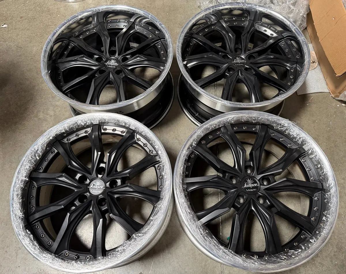 19" Weds Verae Forged Alloy Wheels – 5x114.3 PCD