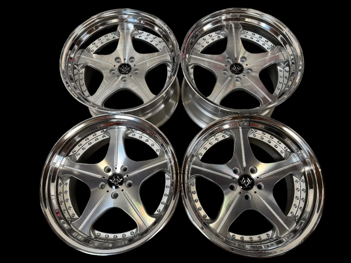 19" GMR Ruler Diamond-Cut Alloy Wheel – 5x114.3 Bolt Pattern